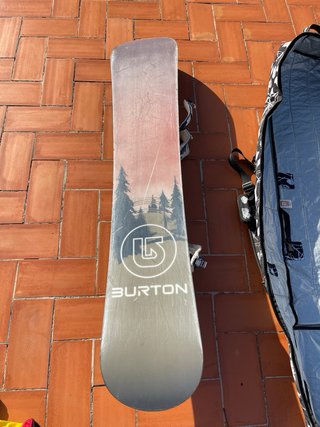 Tabla Snowboard Burton con Fijaciones 159W