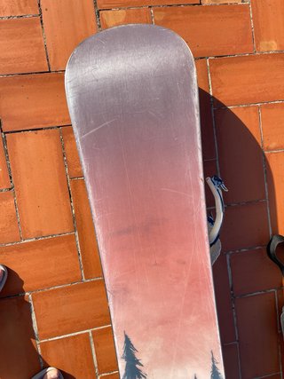 Tabla Snowboard Burton con Fijaciones 159W