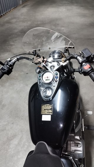 Honda Shadow VT 125 C Cruiser Negra