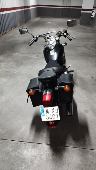 Honda Shadow VT 125 C Cruiser Negra