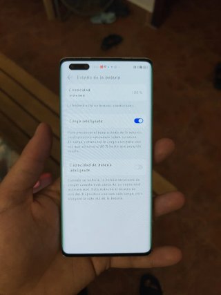 Huawei Mate 40 Pro Plata salud de batería 100%