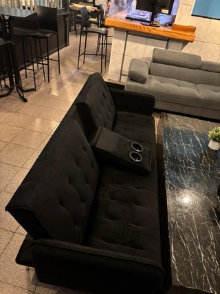 Sofá Negros y Gris , Mesas De Centro , Sillas Bar