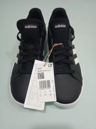 Zapatillas Adidas Grand Court 2.0K Negras