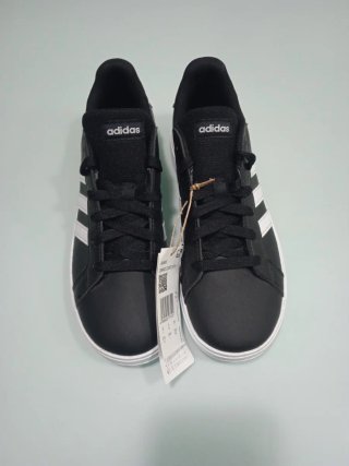 Zapatillas Adidas Grand Court 2.0K Negras
