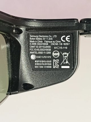 Gafas 3D Samsung Smart TV