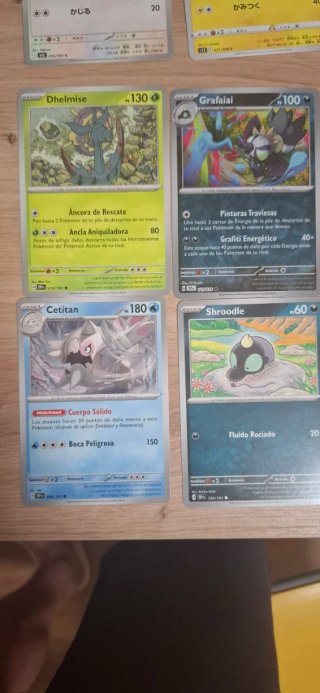 Lote Cartas Pokémon Magnezone, Rufflet, Quaquaval