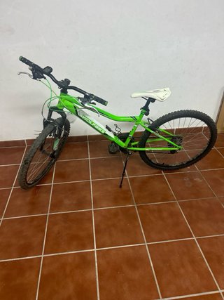 Bicicleta de montaña Wolfbike verde