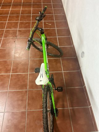 Bicicleta de montaña Wolfbike verde