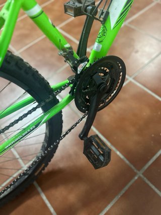 Bicicleta de montaña Wolfbike verde