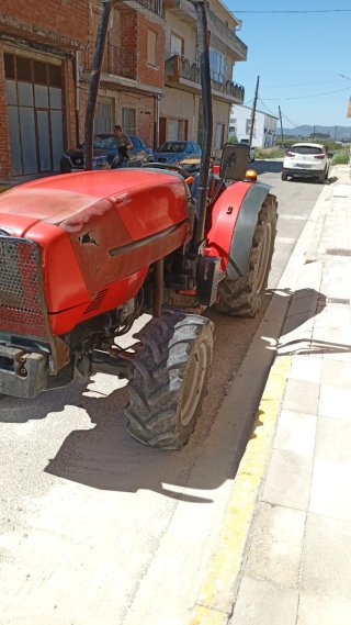 Tractor Same Rojo