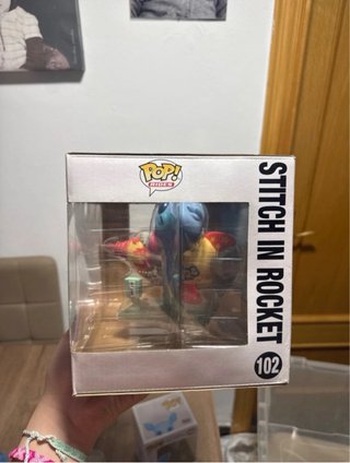 Funko Pop! Lilo & Stitch 102 Stitch en Cohete