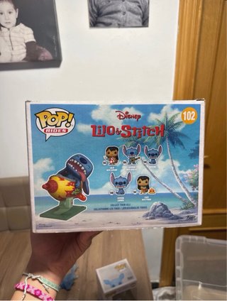 Funko Pop! Lilo & Stitch 102 Stitch en Cohete