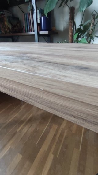 Mesa de comedor extensible de madera