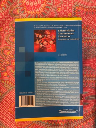 Libro Enfermedades Autoinmunes Sistémicas (6.ª)