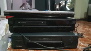 DVD  SilverCrest,VHS Samsung y VHS HQ .