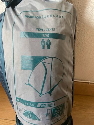 Tienda de campaña fácil montaje quechua