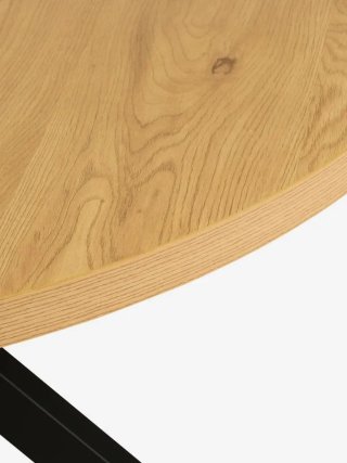 SOLO MESA.Se vende mesa redonda madera+metal 120cm