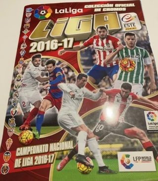 Álbum LaLiga 2016-17 Cromos Colección Oficial