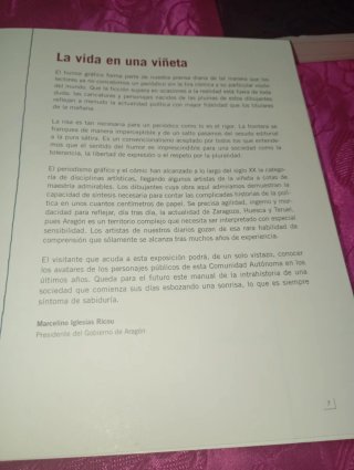 El humor gráfico en la prensa aragonesa actual