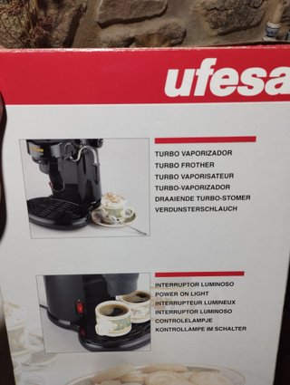 Cafetera Ufesa Espresso CE-7455