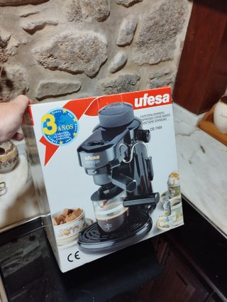 Cafetera Ufesa Espresso CE-7455