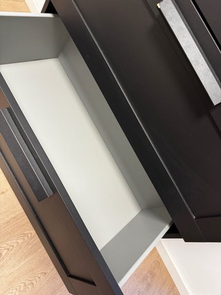 Cómoda Ikea Brimnes 4 cajones Negra