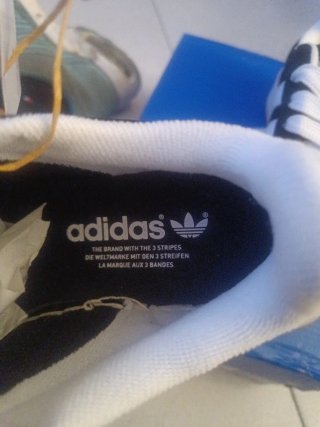 Zapatillas Adidas Campus Negras y Blancas