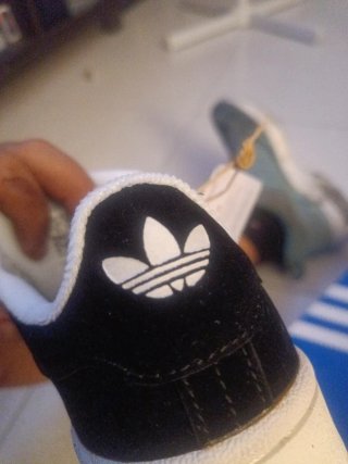 Zapatillas Adidas Campus Negras y Blancas