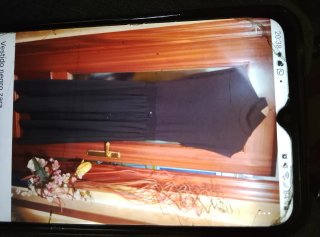 Vestido Negro Zara Talla M 18,00€