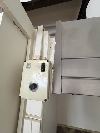 Campana extractora industrial inox con motor