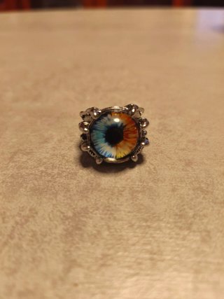 Anillo Ojo Ajustable Multicolor