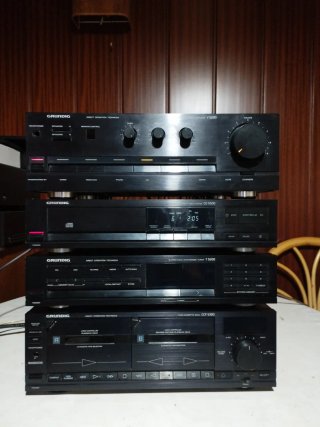 Equipo Hi-Fi Grundig: Amplificador, CD, Radio, Cas