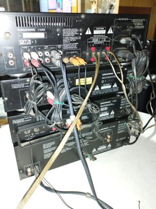Equipo Hi-Fi Grundig: Amplificador, CD, Radio, Cas