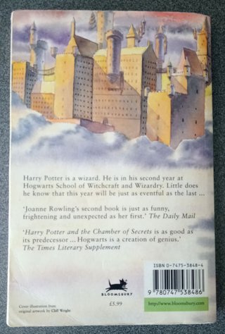 Harry Potter And The Chamber Of Secrets