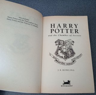 Harry Potter And The Chamber Of Secrets