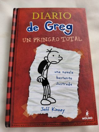 Libro El Diario de Greg. Un pringao total