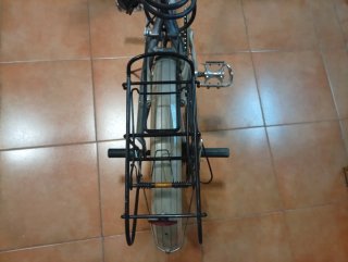 Reposapiés para bicicleta