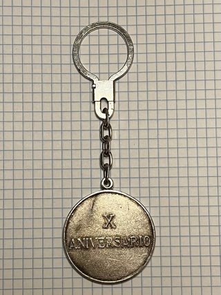 Llavero Medalla Plata