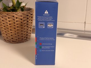 Cargador inalámbrico invisible bajo mesa + adaptad