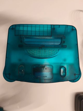 Nintendo 64 Ice Blue Completa, IMPECABLE estado.
