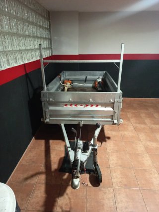 Remolque motos y carga 2 en 1