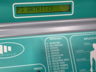 Equipo de magnetoterapia MAGNETOFIELD 100 GAUSS,
