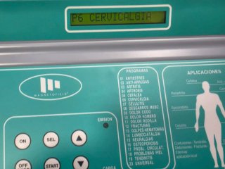 Equipo de magnetoterapia MAGNETOFIELD 100 GAUSS,