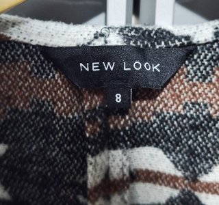 Cárdigan Étnico Flecos New Look Talla S
