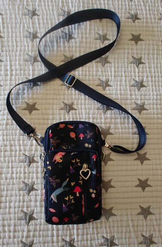 Bolso bandolera niña estampado