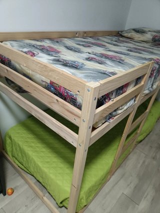 Litera de madera