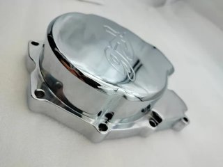TAPA ALTERNADOR MOTOR YAMAHA CROMADA R6 2003-2005