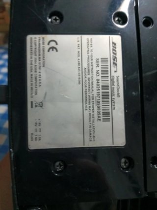 Altavoz Bose SoundDock
