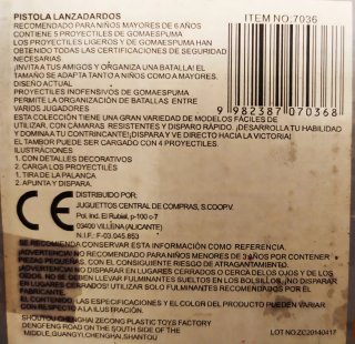 Pistola de Juguete Blaze Storm