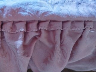 Copriletto sartoriale damascato cotone e seta